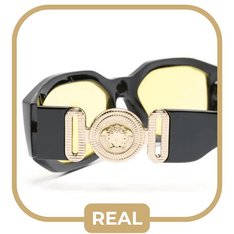 occhiali versace falsi|How to Tell Fake vs. Real Versace Sunglasses – .